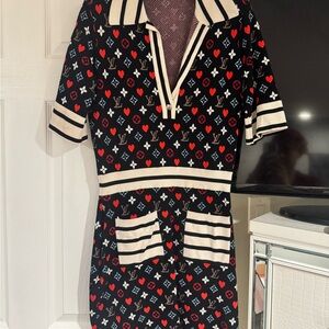 LV Game On monogram dress